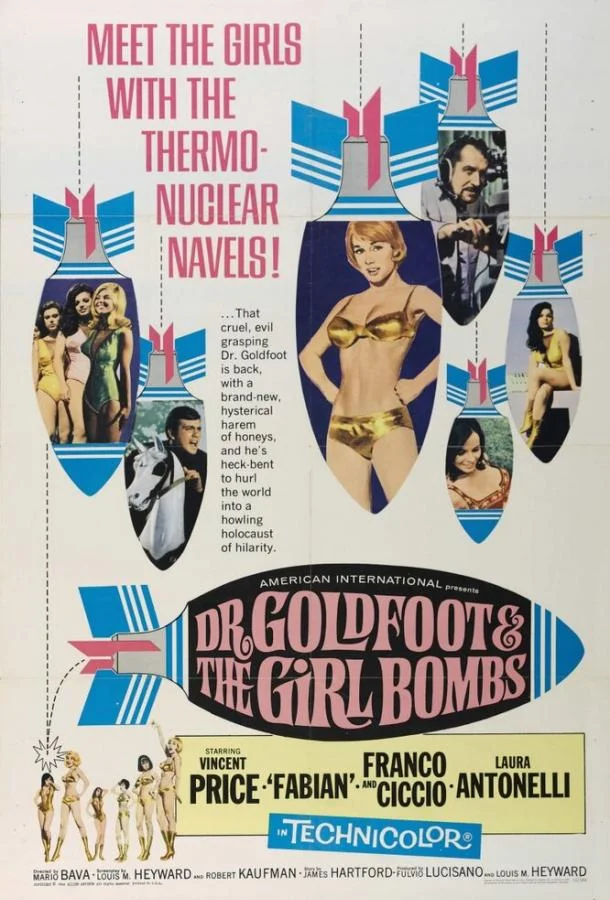 Постер к Доктор Голдфут и девушки-бомбы (1966)